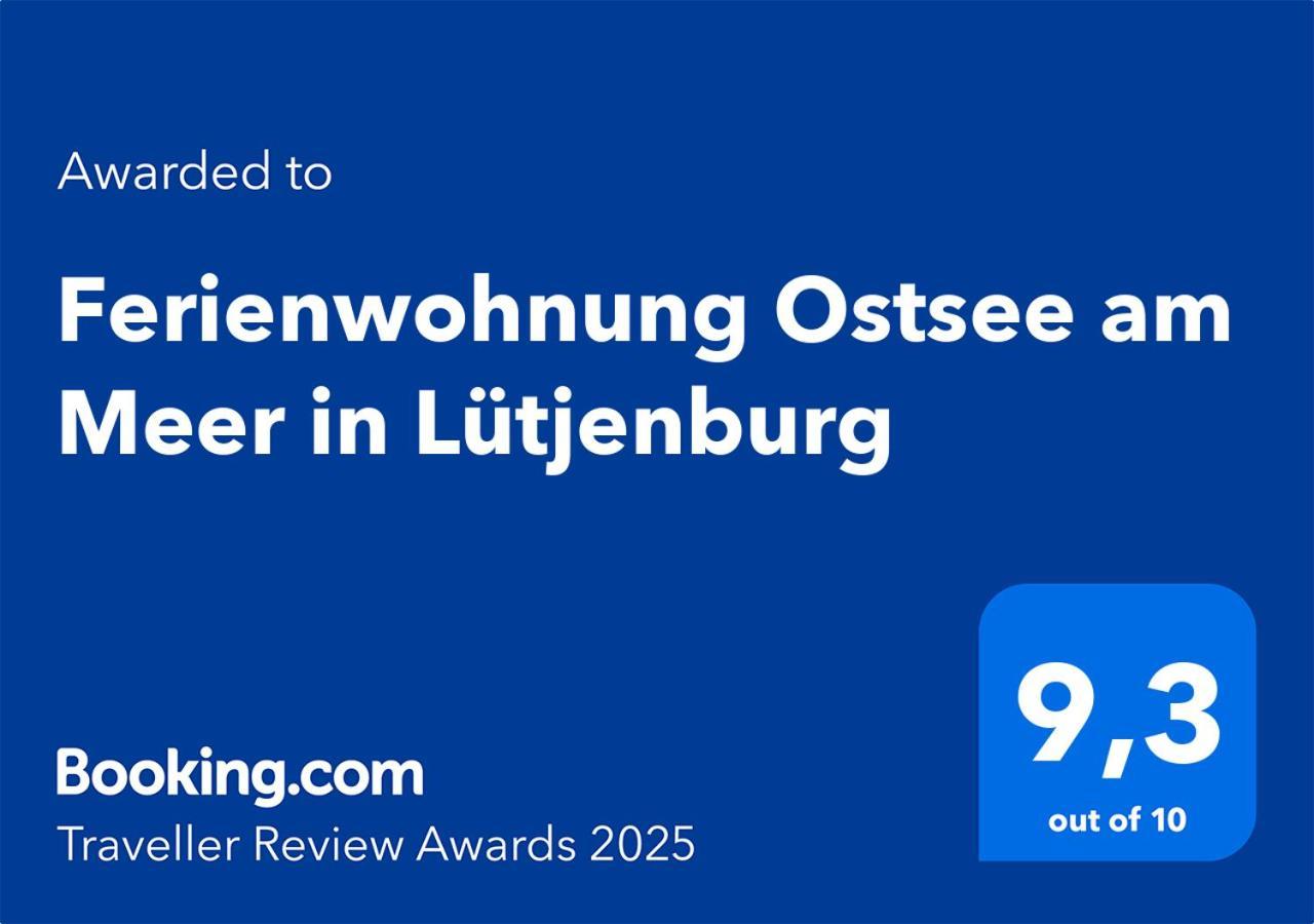 Ferienwohnung Ostsee Am Meer In Lütjenburg エクステリア 写真